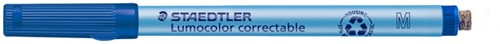 Viltstift Staedtler OHP Lumo M 305 non perm bl 1 Stuk