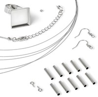 Sieraden accesoires Fimo set 2 "Jewellery blanks" 1 Stuk-3