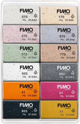 Klei Fimo Staedtler colourpack 12 boho colours 12 Stuk-2