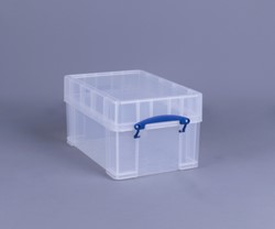 Opbergbox Really Useful 9l XL 395x255x205mm tr wt 1 Stuk