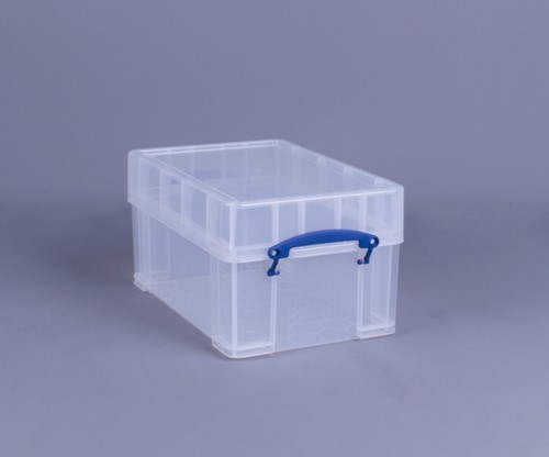 Opbergbox Really Useful 9l XL 395x255x205mm tr wt 1 Stuk