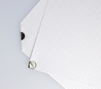 Hoekclips Westcott aluminium zilverkleurig 100 Stuk-1
