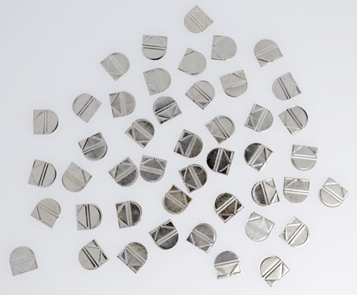 Hoekclips Westcott aluminium zilverkleurig 100 Stuk-2