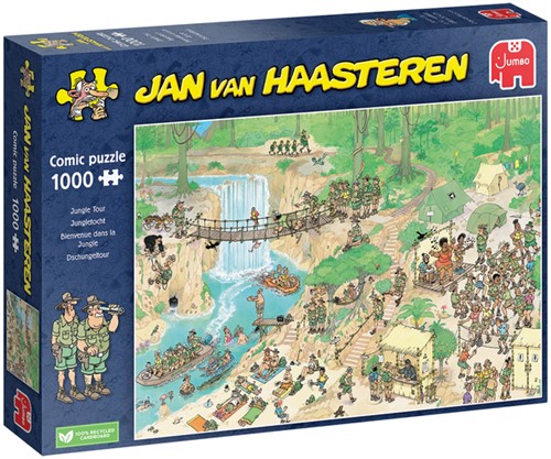 Puzzel Jan van Haasteren Jungletocht 1000 stukjes 1 Stuk-2