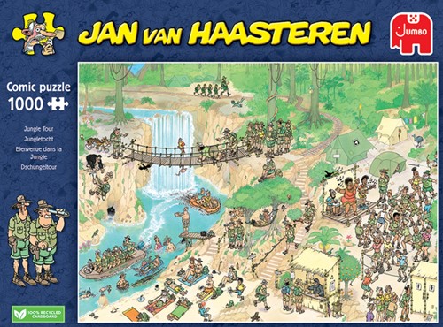 Puzzel Jan van Haasteren Jungletocht 1000 stukjes 1 Stuk