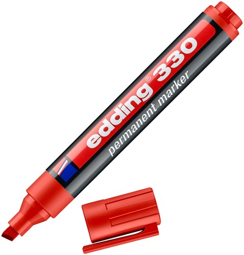 Viltstift edding 330 schuin 1-5mm rood 1 Stuk-3