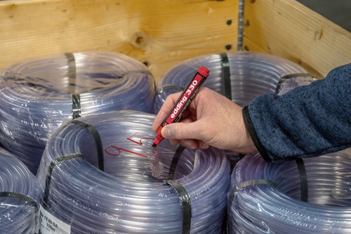 Viltstift edding 330 schuin 1-5mm rood 1 Stuk-1