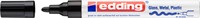 Paintmarker edding 750 oliebasis 2-4mm crea zwart 1 Stuk