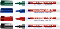 Viltstift edding 400 creatief rond 1mm assorti 4 Stuk-2