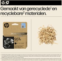 Inktcartridge HP 4S6W9NE 937E Evomore zwart 1 Stuk-2