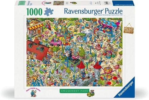 Puzzel Ray Comic 4 The  Amusement Park 1000st 1 Stuk