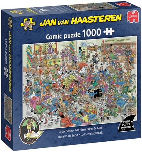 JvH NK Mens Erger Je Niet 1000 st 1 Stuk