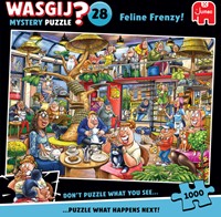 Wasgij Mystery 28 - Feline Frenzy! 1000 st 1 Stuk-3