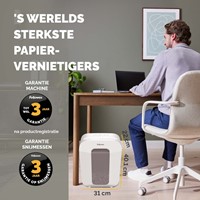 Papiervernietiger Fellowes LX50 4x37mm wit 1 Stuk-4