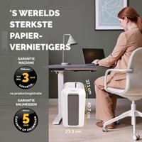 Papiervernietiger Fellowes LX65 4x40mm wit 1 Stuk-4