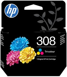Inktcartridge HP 7FP20UE 308 3 kleuren 1 Stuk