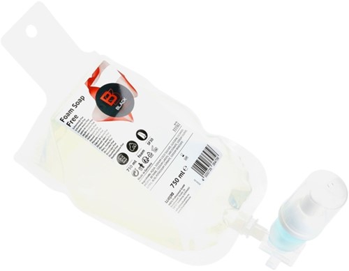 Handzeep BlackSatino SF30 schuim 750ml 333361 6 Fles