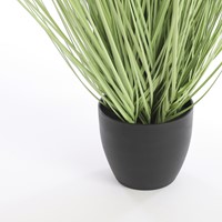 Kunstplant Mica Gras in plastic pot 1 Stuk-2