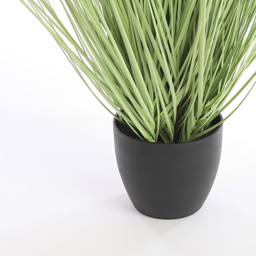 Kunstplant Mica Gras in plastic pot 1 Stuk-2