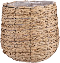 Plantenmand Mica Avalon zeegras 31x30cm lichtbruin 1 Stuk