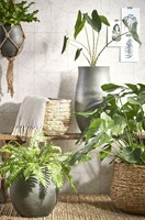 Plantenmand Mica Avalon zeegras rond l.bruin 1 Stuk-3
