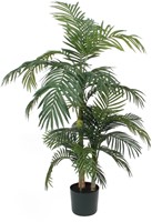 Kunstplant Mica Areca palm in plastic pot 1 Stuk