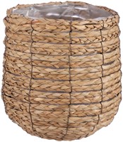 Plantenmand Mica Avalon zeegras rond l.bruin 1 Stuk