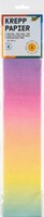 Crêpepapier Folia regenboog 250x50cm 10 kleuren 1 Stuk