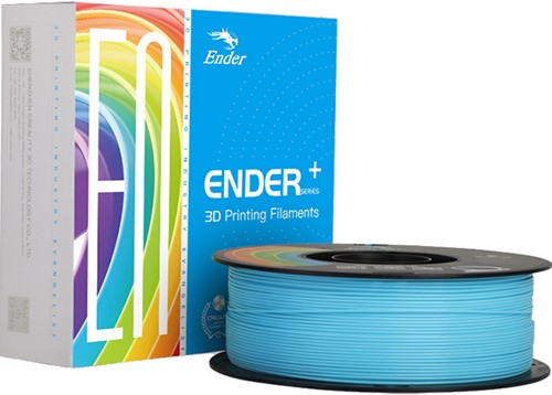 3D Filament Creality PLA+ 1.75mm blauw 1kg 1 Stuk