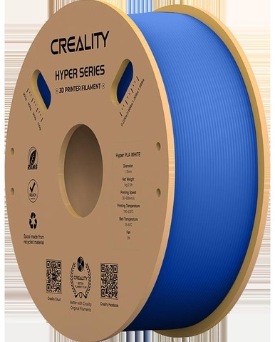 3D Filament Creality Hyper PLA 1.75mm Blauw 1kg 1 Stuk