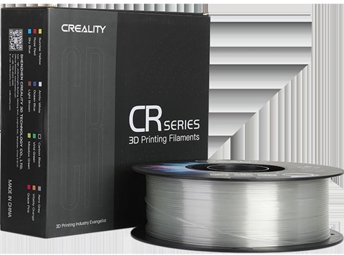 3D Filament Creality PETG 1.75mm Clear 1kg 1 Stuk