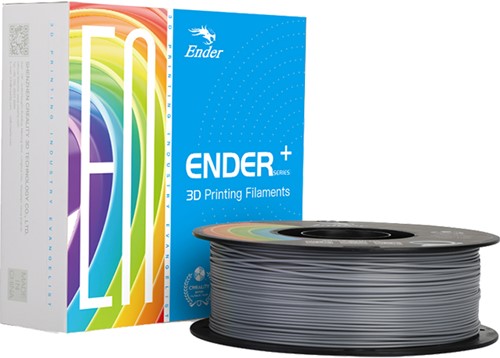 3D Filament Creality PLA+ 1.75mm Grijs 1kg 1 Stuk
