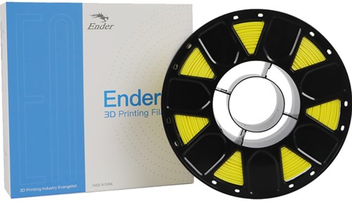 3D Filament Creality PLA 1.75mm Geel 1kg 1 Stuk