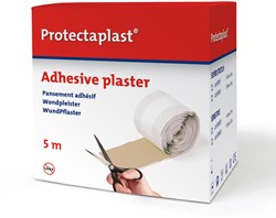 Elastische pleister Protectaplast bruin 6cmx5m 1 Rol