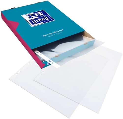 Showtas Oxford  A4 PP 90µ glashelder 100 stuks 100 Stuk-2