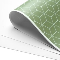 Placemat Abstracte Japanse Kersenbloesem Green 6 Stuk-3