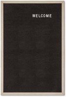 Letterbord Zwart 40 x 60 cm 1 Stuk