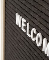 Letterbord Zwart 40 x 60 cm 1 Stuk-2