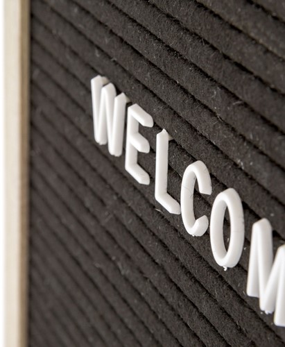 Letterbord IEZZY 40x60cm naturel hout 1 Stuk-2