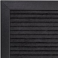 Letterbord Zwart 40 x 60 cm met Zwarte Lijst 1 Stuk-2