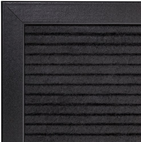 Letterbord IEZZY 40x60cm zwart hout 1 Stuk-2