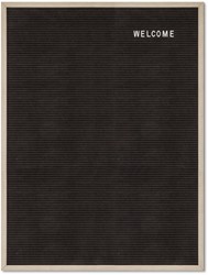 Letterbord IEZZY 60x80cm naturel hout 1 Stuk