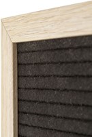 Letterbord IEZZY 60x80cm naturel hout 1 Stuk-3