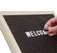 Letterbord IEZZY 60x80cm naturel hout 1 Stuk-1