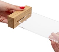 Houten Menuhouder T Tafeldisplay A6 Portret 1 Stuk-1