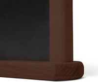 Tafelkrijtbord IEZZY A5 donkerbruin hout 1 Stuk-2