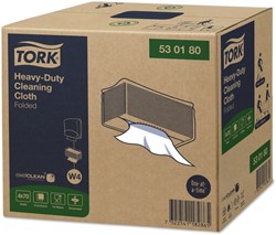 Reinigingsdoek Tork W4 gevouwen wit 530180 4 pak