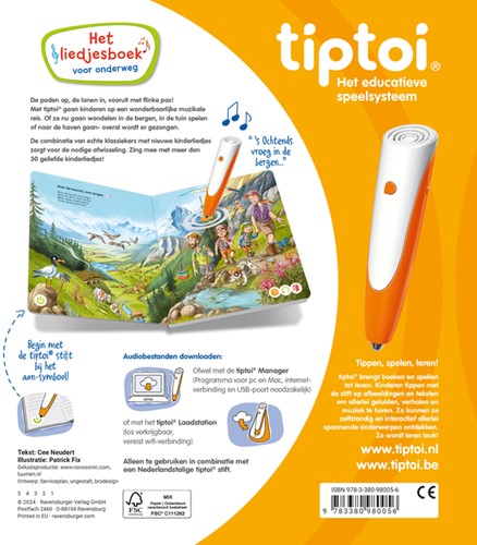 tiptoi® Het liedjesboek voor onderweg 1 Stuk-2