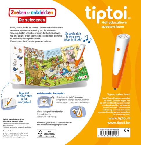 tiptoi® Zoeken en ontdekken De seizoenen 1 Stuk-2