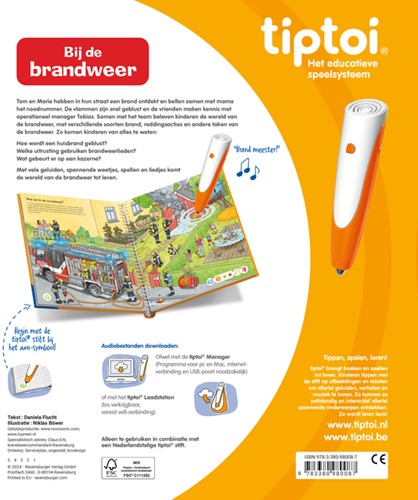 tiptoi® Bij de brandweer 1 Stuk-2